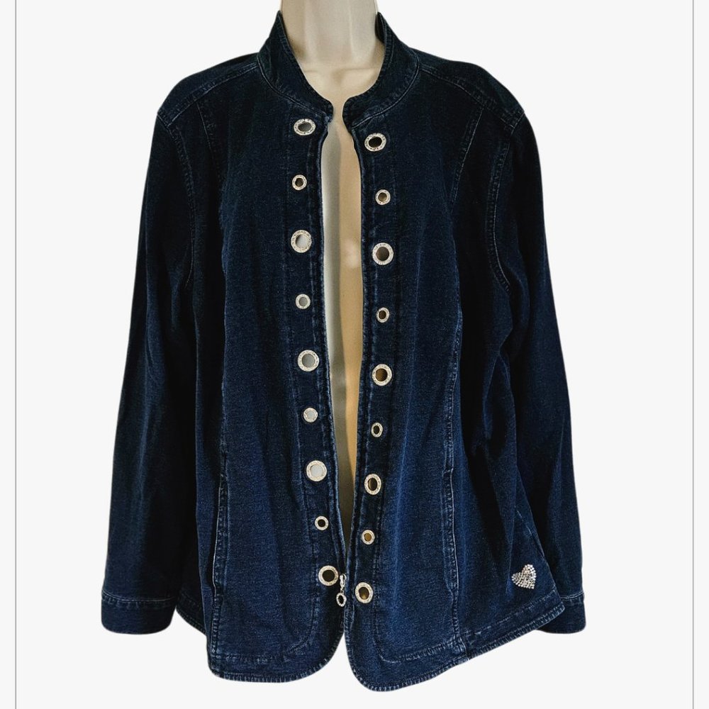 QUAKER FACTORY DREAM JEANNES JACKET - XL - VERY SOFT